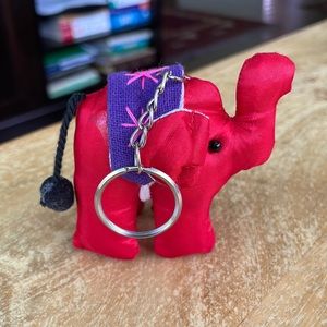 Indian Elephant Keychain/Bag Charm